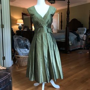 1950s Vintage Silk dress